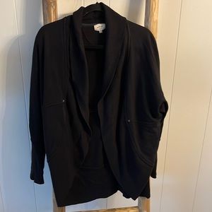 Black Wilfred bubble sweater